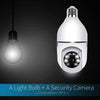 Full HD 1080P Wireless Night Vision Full Color WiFi CCTV Smart IP Camera Tracking Digital E27 Wifi Bulb Security Camera Full 243